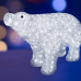 Акриловая светодиодная фигура "Белый медведь" 80*55 см, IP 44, понижающий трансформатор в комплекте, NEON-NIGHT, SL513-302