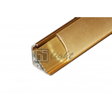 Угловой алюминиевый профиль AN-P314 "золото" (с экраном)